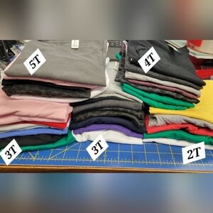 35 Toddler Size Tees 4 Brands